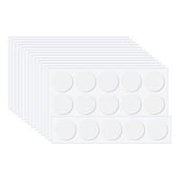 "1,6\" Doppelseitige Klebepunkte, 200Er Pack Transparente Klebepunkte Runde"