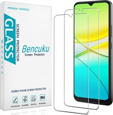  2 Pack Designed for BLU View 5 Tempered Glass Screen Protector, Anti Clear