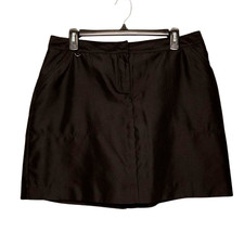 IZOD XFG Black A-Line Golf/Tennis Skort w/ Matching Shorts and Pockets - 10