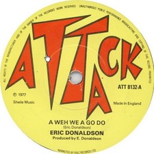 Eric Donaldson - A Weh We A Go Do (7")