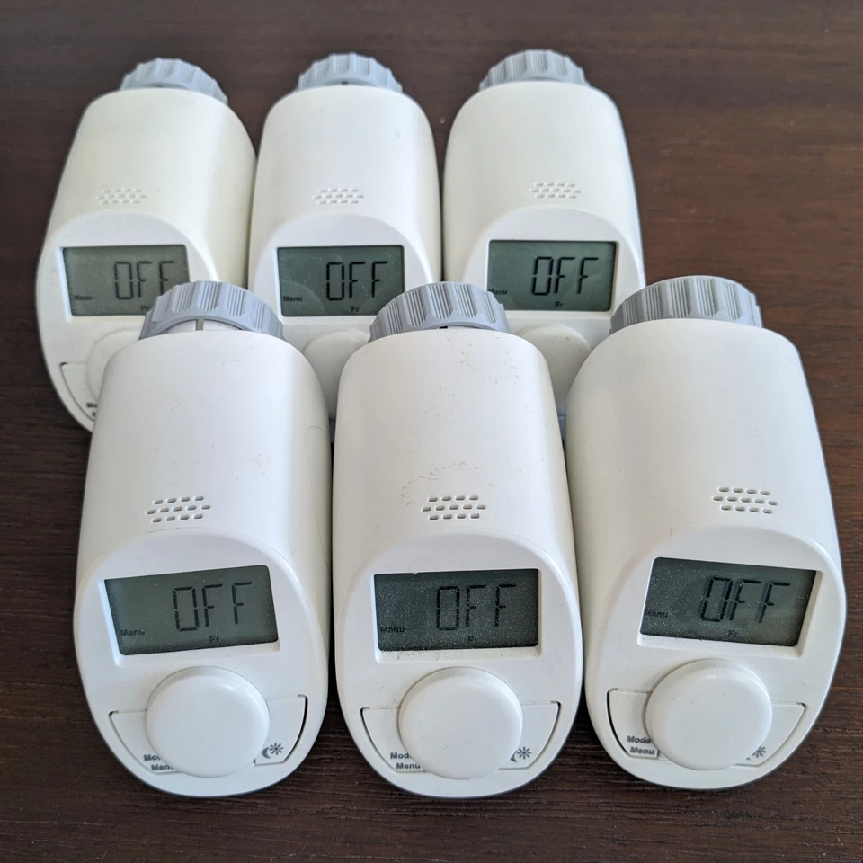 1 x eQ-3 equiva Heizkörperthermostat Ventilantrieb Model N CC-RT-N2-EQ