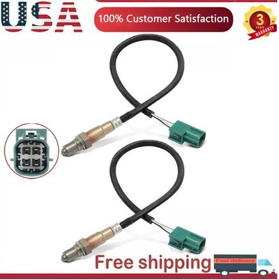 2PCS Downstream L+R Oxygen Sensor For 2005-2015 Nissan Titan Armada 5.6L 2344835