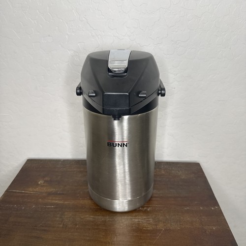 Bunn Stainless Steel 2.5 Liter Lever-Action Airpot 32125.0000 EUC