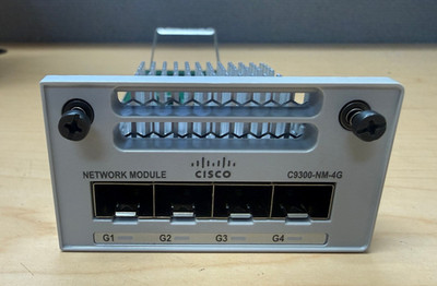 Cisco C9300-NM-4G Catalyst 9300 4 x 1GE Network Module