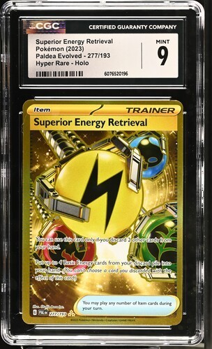 Superior Energy Retrieval graded CGC 9 for sale on eBay