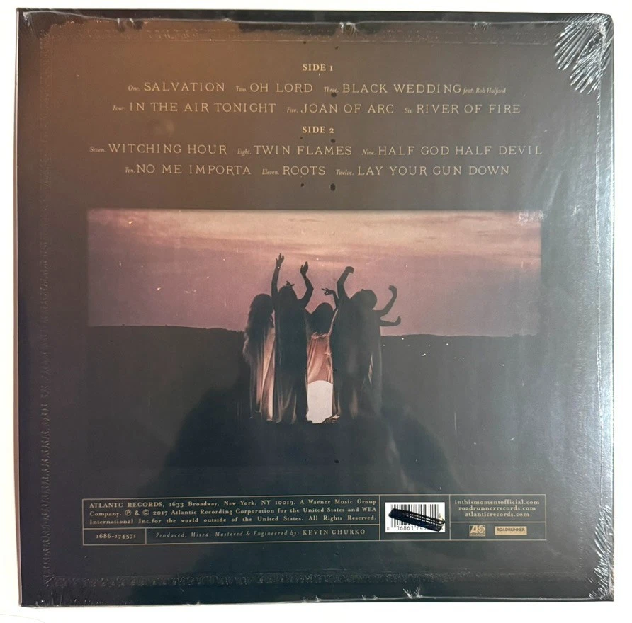 SEALED! - In This Moment - Ritual Gold Vinyl OG 2016 US Pressing BRAND NEW! - Image 3 of 4