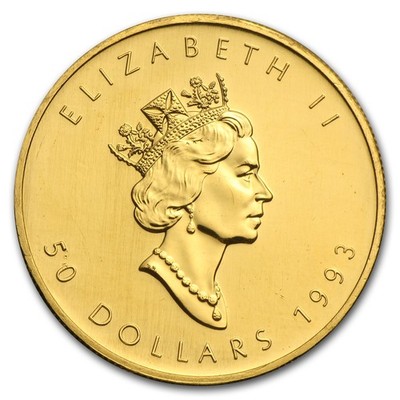 1993 Canada 1 oz Gold Maple Leaf BU | eBay