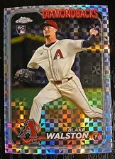 Blake Walston 2024 Topps Chrome X-Fractor USC69 RC Diamondbacks Rookie 