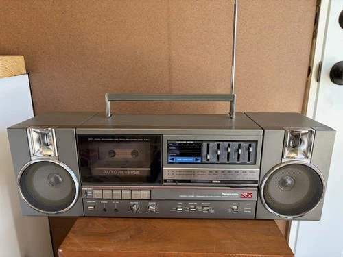 Vintage Panasonic Boombox RX C41 Cassette Player  Radio 80's 90's Blaster