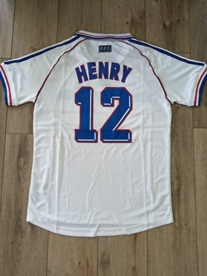 Retro Thierry Henry World Cup '98 Fußballtrikot Größe M