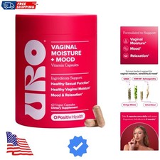 URO Vaginal Moisture  Mood   Formulated to Support Vaginal Moisture, Mood  ...