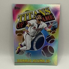 Ronald Acuna Jr. #TOG-7 Prices | 2026 Topps Titans Of The Game