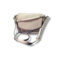 Kate Spade New York Crossbody Bag Nude Taupe Pebbled Leather Flap Purse