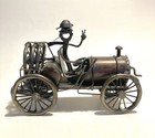 Dennis Aaron's signed metal sculpture Indianapolis old car — photo 1