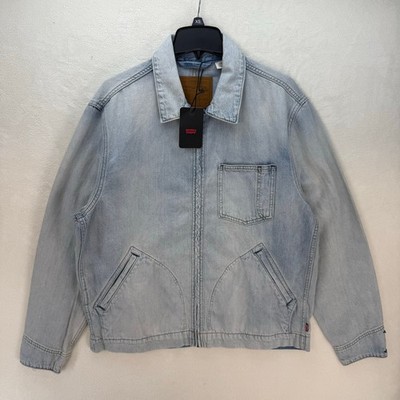 LEVI'S MEN'S MEDIUM LIGHTWEIGHT FULL-ZIP MECHANICS JACKET 