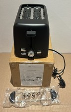 SMALL DENT Amazon Basics Toaster 2 Slice 7 Settings, Extra Wide Slots TA01318C