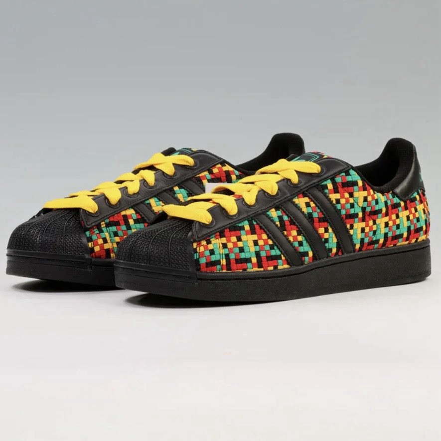 Adidas Superstar II x Bob Marley Jamaica IH9785 Men's Sizes 5-13 RARE image 4