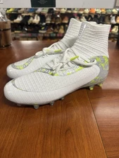 Under Armour White Grey Green Camo Highlight Lax Mc Lacrosse Cleats Men Size's