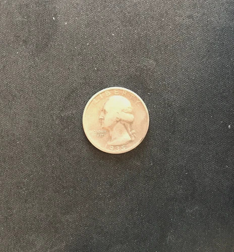 1935-P Washington Quarter VG Free Shipping