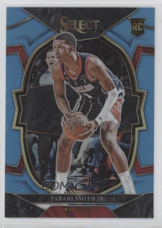 2022-23 Panini Select Concourse Light Blue Prizm 19/299 Jabari Smith Jr #69 17t0