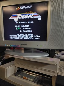 Jackal Cart with Manual (NES, Nintendo Entertainment System 1987) Tested