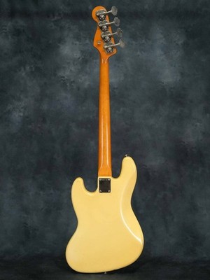 Fender 1990 U.S. Vintage 62 Jazz Bass 2-KNOB Vinatge White Used