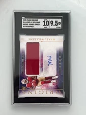 2025 Panini Origins #RJJ-MWS Mykel Williams Rookie Jumbo Jersey Auto SGC 9.5
