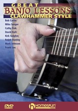 Great Banjo Lessons Clawhammer Style Learn How to Play Homespun Video DVD
