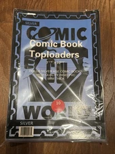 Comic Book Toploaders for Silver Age Premium Protectors. Comes A Protective Film