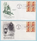 UNITED STATES 1612 LANTERNS $5 PLATE BLOCK FIRST DAY COVERS CR1030