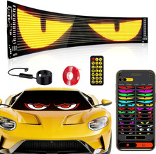 Programmable LED Scrolling Sign - 23"x5" App Controlled for Store/Party/Car