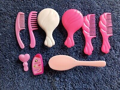 Mattel Barbie Doll Accessory Lot Hair Brush Comb L'oreal Kids