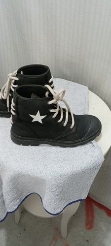 Articolo E974 stivali uomo/unisex Givenchy neri, numero 40, in tela e gomma - Imagen 8 de 13