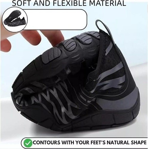Wasserschuhe schnelltrocknend Barfuß zum Schwimmen Tauchen Surfen Aqua Sport Strand Urlaub USA - Bild 8 von 15