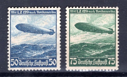 DR-3.Reich 606/7Y Stamp Non Rubber MH 55EUR (y80154