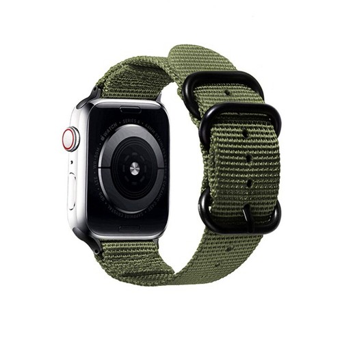 For Apple Watch Series 9 8 7 6 5 Ultra 2 49/44/45/42mm Military Nylon Band Strap - Picture 45 of 68