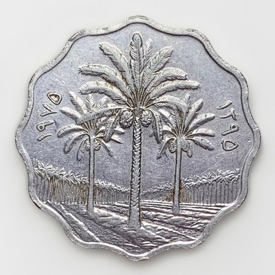 10 Fils 1975 Irak  . FAQ . Edelstahl