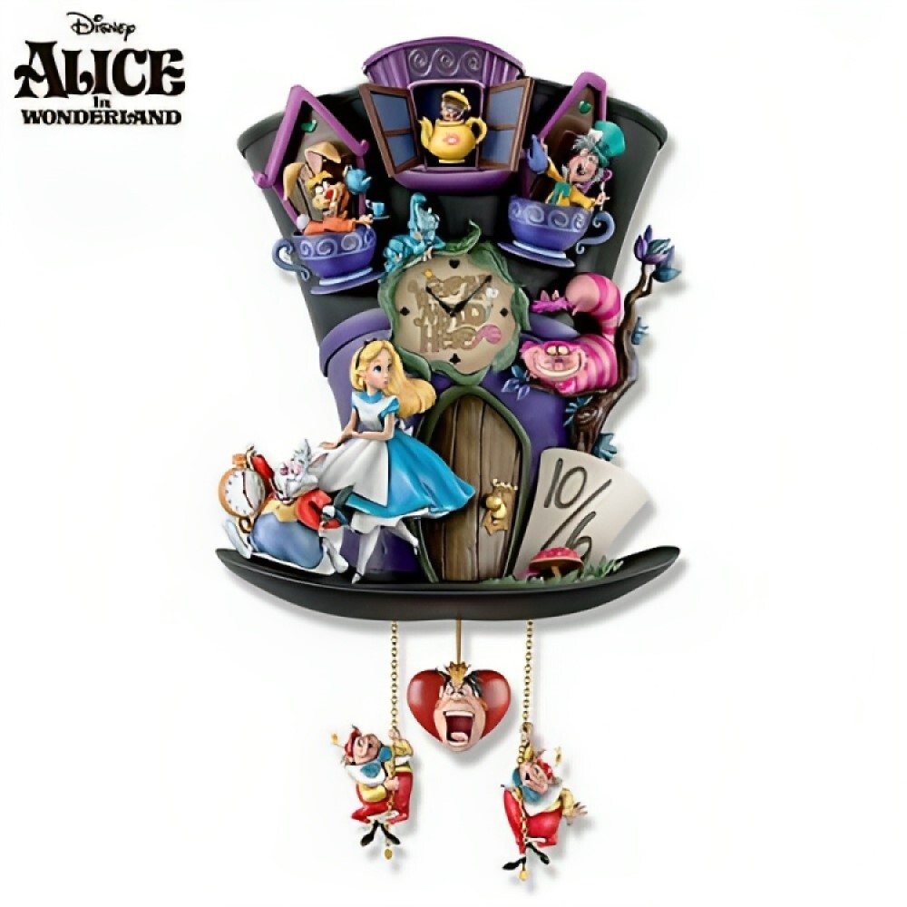 Bradford Exchange Disney Alice in Wonderland Mad Hatter Light Up