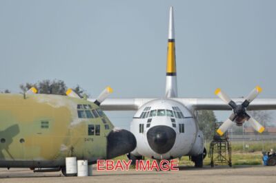 PHOTO  AEROPLANE LOCKHEED C-130A HERCULES 'N531BA' & 'N479TM' TWO OF TBM INCS C-
