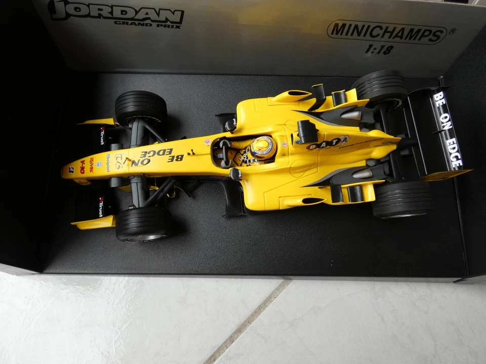 Jordan Ford EJ14 Giorgio Pantano #19 2004 1/18 Minichamps F1 Formel 1 - Bild 3 von 4