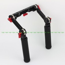 ARRI Type Rosette Arm Grip Handle Set fr 15mm Rod Support DSLR Rail System FF