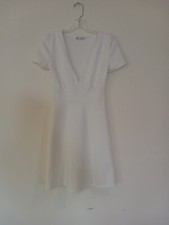 NWOT Zara White Mini Dress- Size M