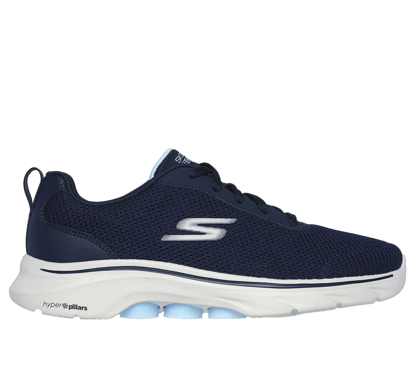 SKETCHERS Ladies High-Rebound Lightweight Hyper Pillar Walking Trainer-UK 3-8 image 5