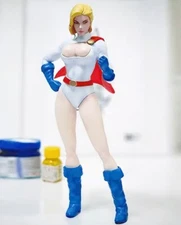 1/24 resin figures model Fantasy Divine Power Girl 3D Printing Unassembled