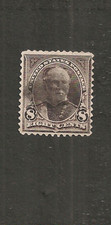 US timbre 1895 SHERMANN  EIGHT CENTS 8 marron