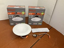 LOT 2 Halo 5/6" 3000k LED SOFT White Recessed Light Dimmable Shower LT560WH6930R