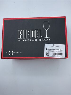 Riedel O Wine Tumbler Cabernet/Merlot, Set of 2 Clear