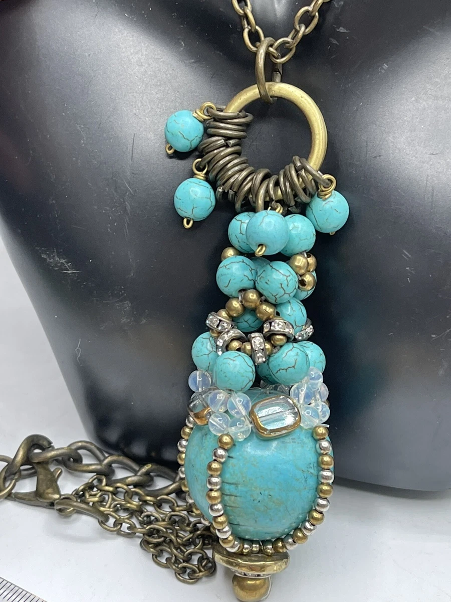 Anthropologie outlet turquoise necklace