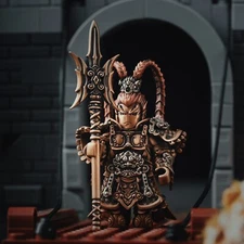 General Lü Bu Figurine Statue Ornament Craft Collection for Home Living Room