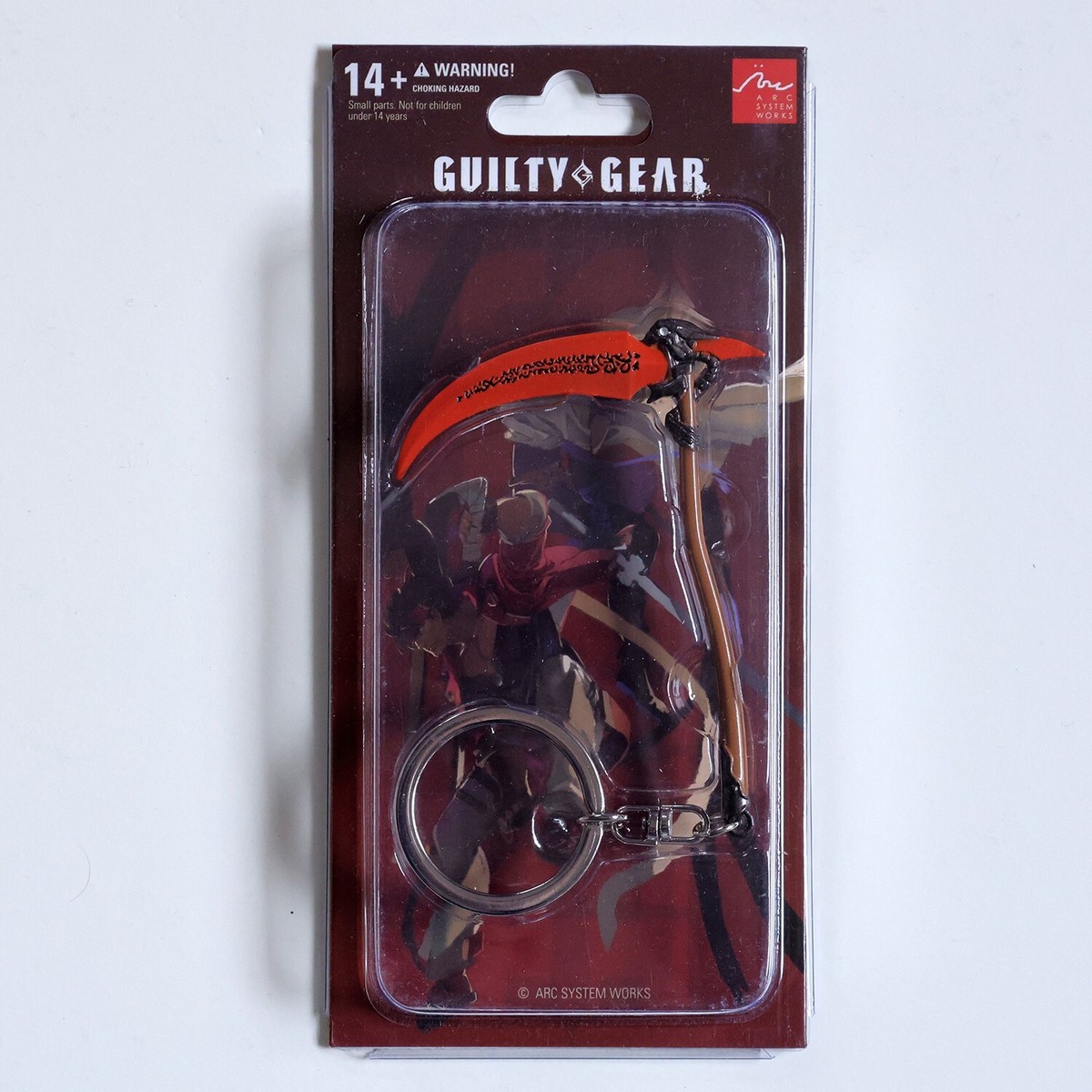 Guilty Gear Strive Testament Scythe Metal Keychain Key Ring Figure | eBay